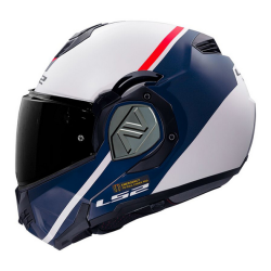 Kask otwierany FF906 LS2 Advant Swipe White Blue